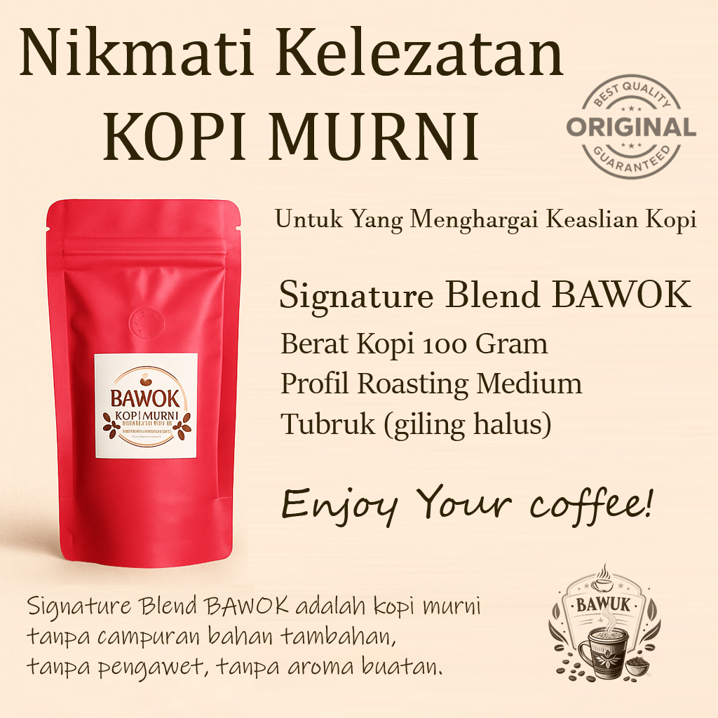 Kopi BAWOK kopi bawok